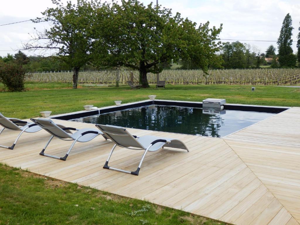Chateau La Mothe Du Barry Moulon-sur-Dordogne Ngoại thất bức ảnh
